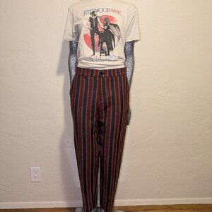 Berwich - Size 42 - Made in Italy - Retro Stripe, Tailored Fit